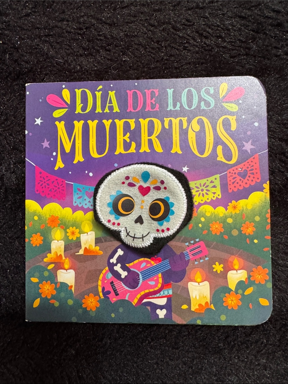 NEW Puppet Board Book Dia De Los Muertos Mexican Holiday Day after Halloween